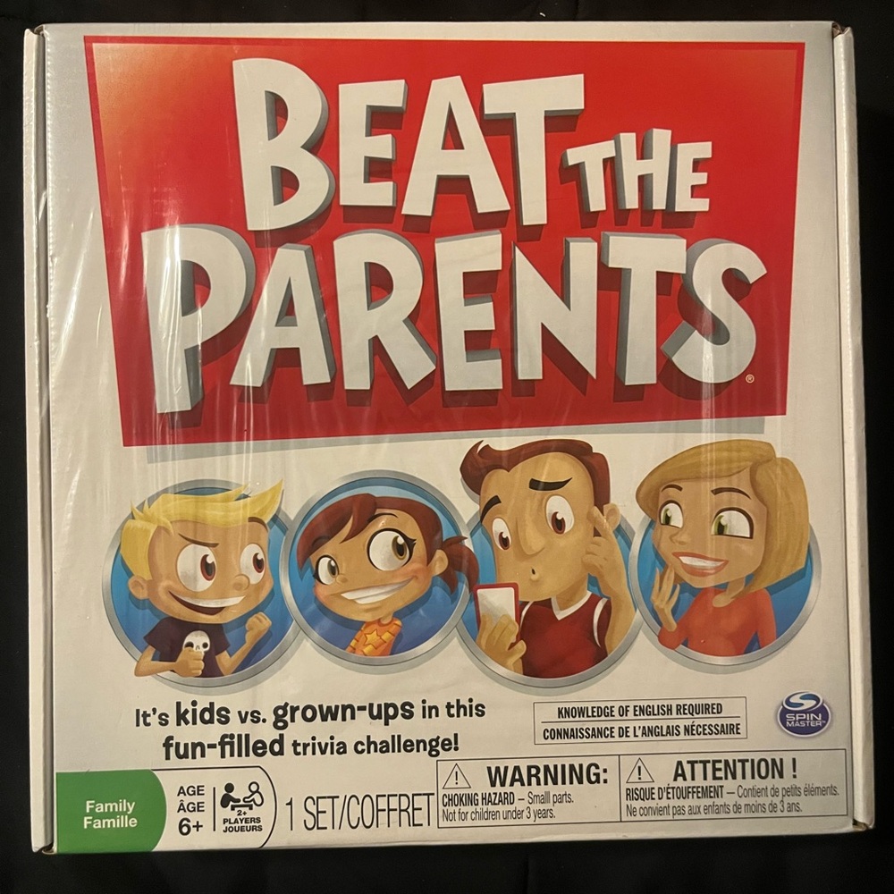 Beat The Parents Board Game by Spin Master